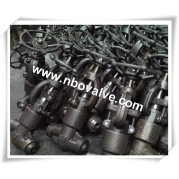 High Quality Screwed Forged Globe Valve for Stock (J41Y-NPT)